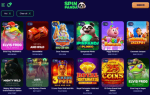 spinpanda casino games